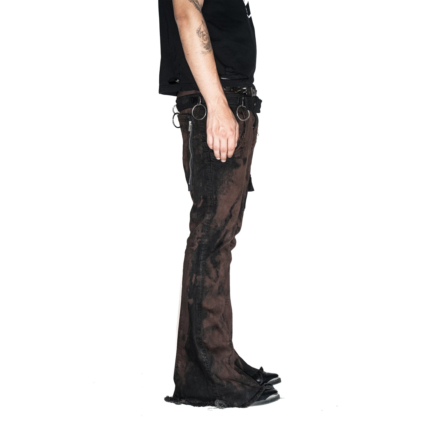 SL50 Skinny Flared Denim Brown