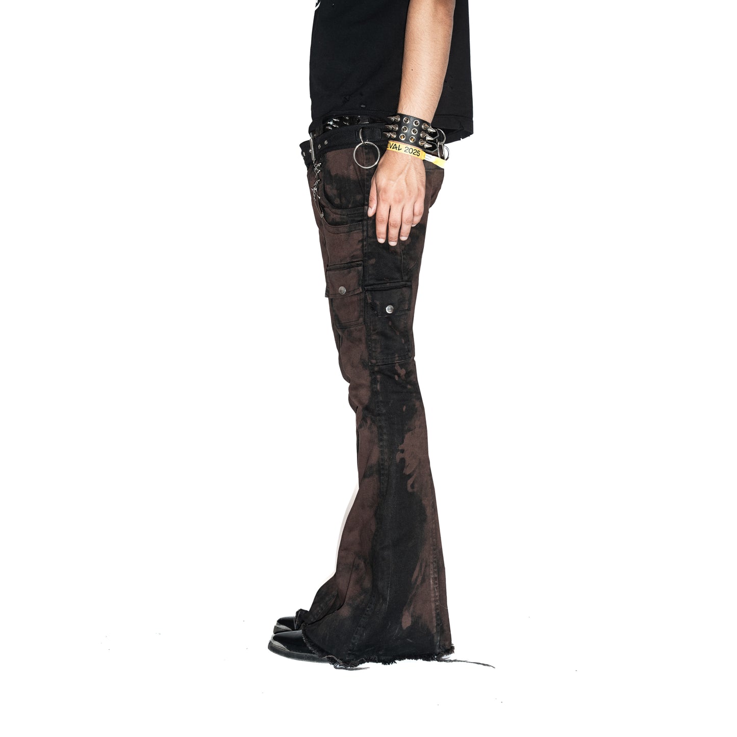 SL50 Skinny Flared Denim Brown