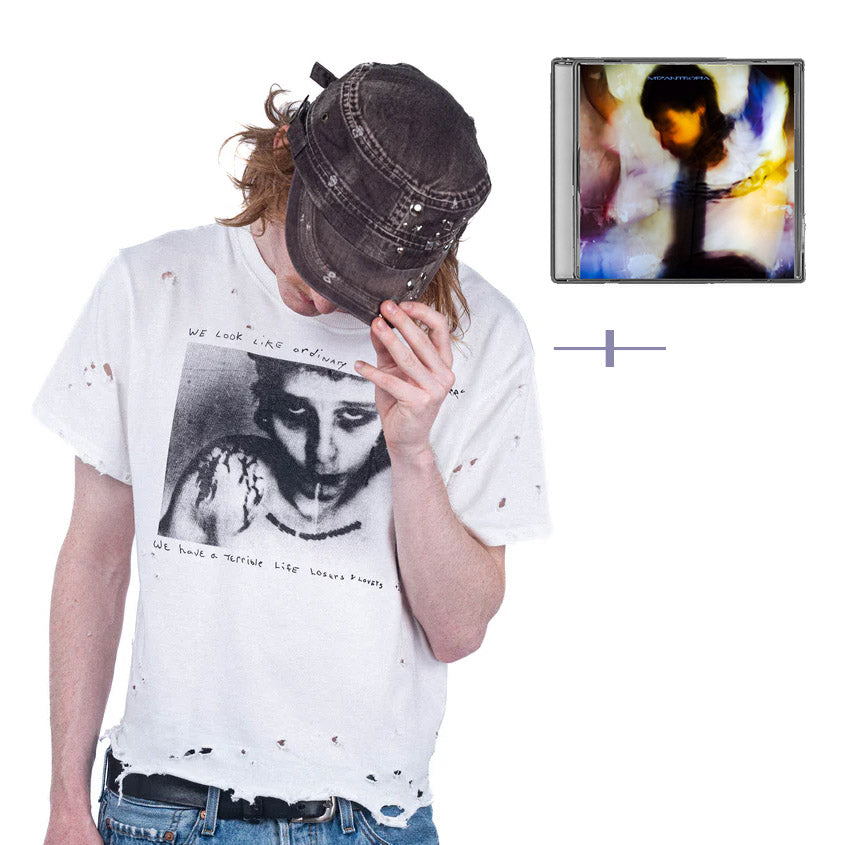 [BUNDLE TEE+CD] ORDINARY T-SHIRT (KIEROVTYRR COLLAB) (kopia)