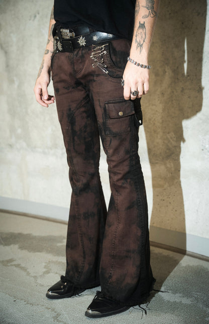 SL50 Skinny Flared Denim Brown