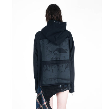 ALBANIAN HOODIE BLACK