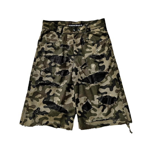 DIRTY CAMO JORTS