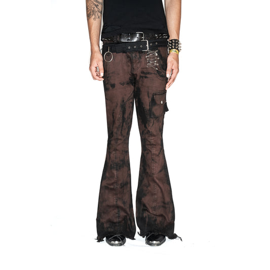SL50 Skinny Flared Denim Brown
